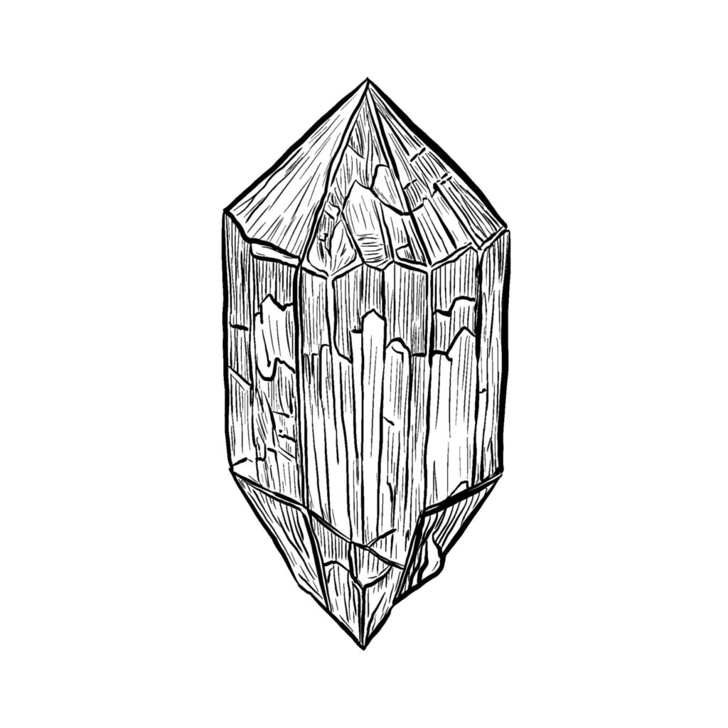 Crystal sketch