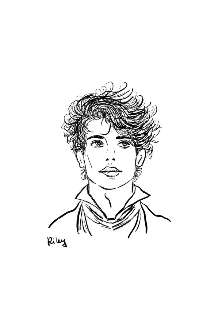 Riley: MM Fantasy Romance Art