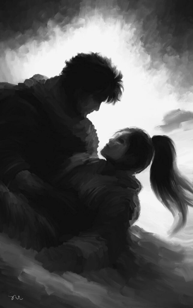 Riley Clar from Blazing Clar short story, MM fantasy romance art